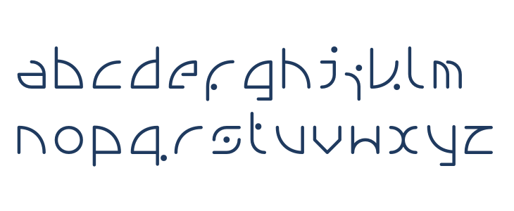 NGfont Lowercase