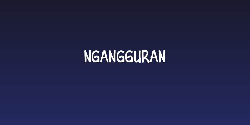 Ngangguran Social Header