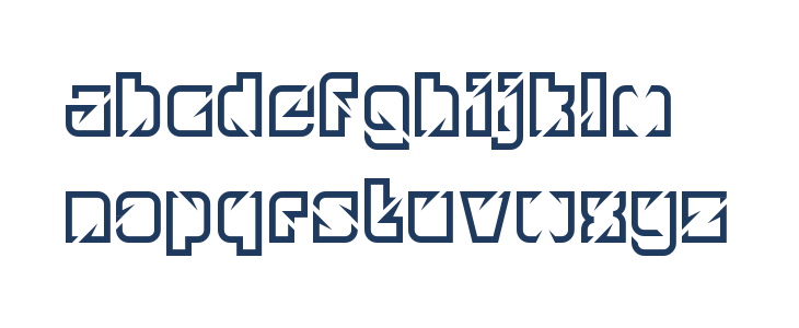 Ngking Regular Lowercase