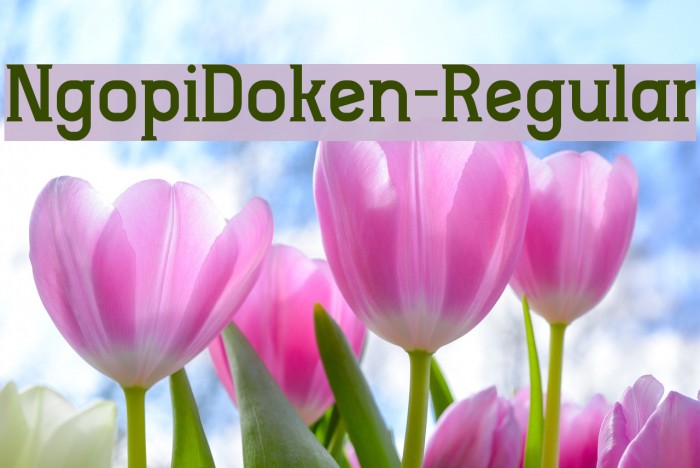 NgopiDoken-Regular Font examples