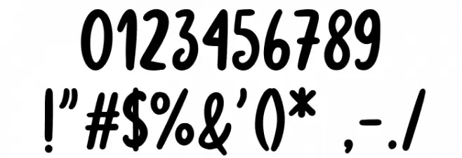 Ngopie Font OTHER CHARS