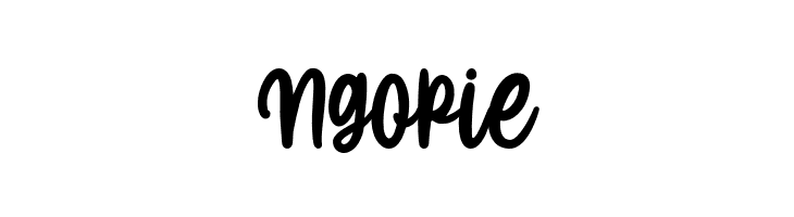 Ngopie  नि: शुल्क फ़ॉन्ट्स डाउनलोड