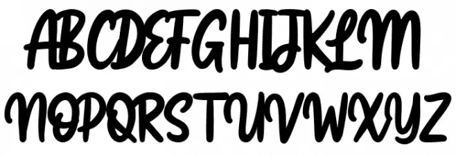 Ngopie Schriftart Groß