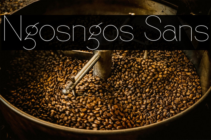 Ngosngos Sans Example 2
