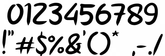 Ngutang Dong Font OTHER CHARS