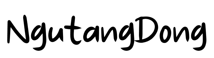 Ngutang Dong  les polices de caractères gratuit tlcharger