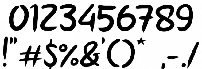 Ngutang Dong Font OTHER CHARS