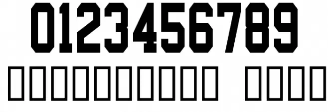 NHL Anaheim Font OTHER CHARS