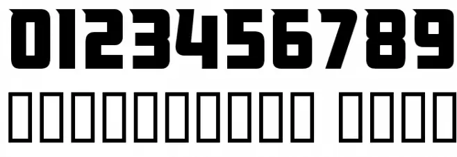 NHL Anaheim2006 Font OTHER CHARS