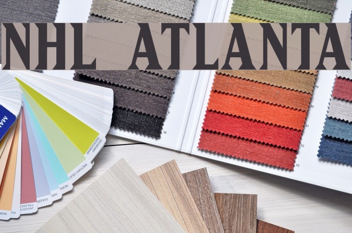 NHL Atlanta Font examples
