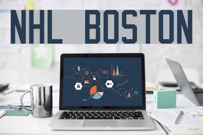 NHL Boston Font examples