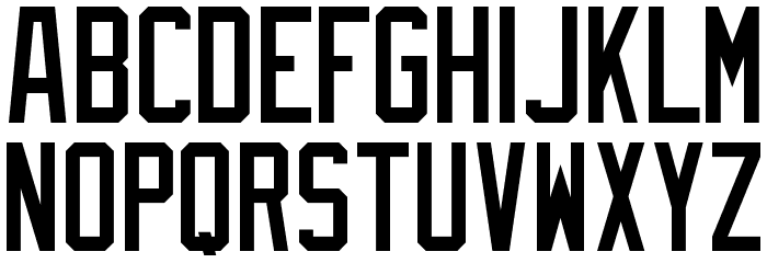 NHL Boston Font LOWERCASE