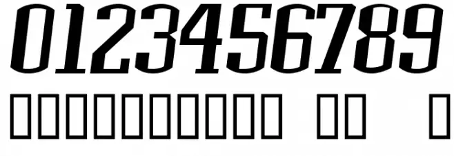 NHL Buffalo Font OTHER CHARS