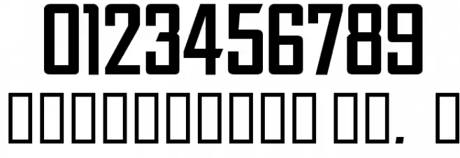 NHL Buffalo06 Font OTHER CHARS