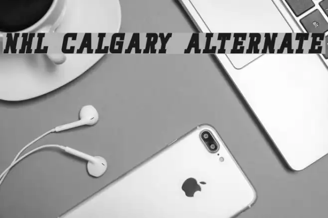 NHL Calgary Alternate Example 2