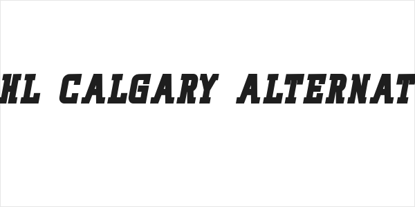 NHL Calgary Alternate Logo