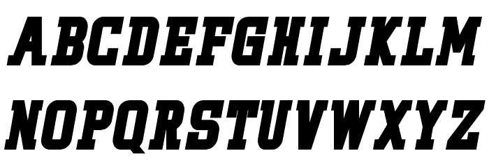 NHL Calgary Alternate Font LOWERCASE