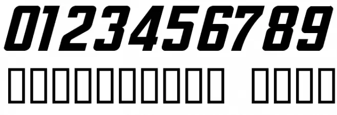 NHL Calgary Font OTHER CHARS