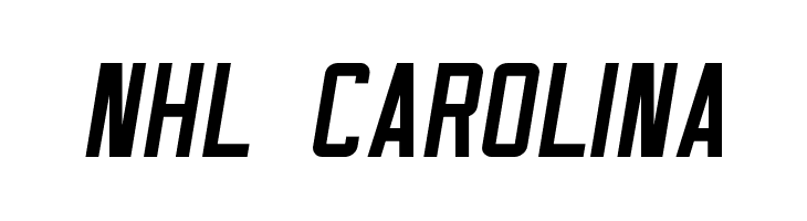 NHL Carolina Font