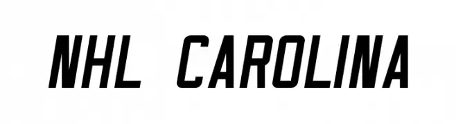 NHL Carolina  les polices de caractères gratuit tlcharger