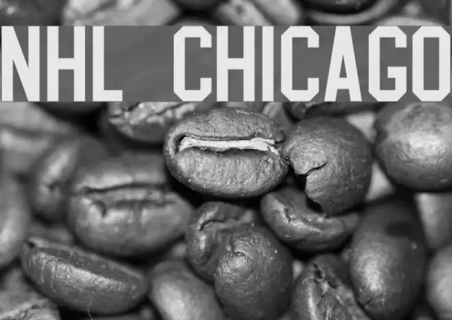 NHL Chicago Font examples