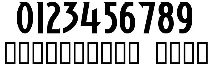 NHL Colorado Font OTHER CHARS