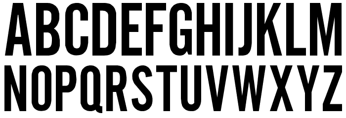 NHL Colorado Font LOWERCASE