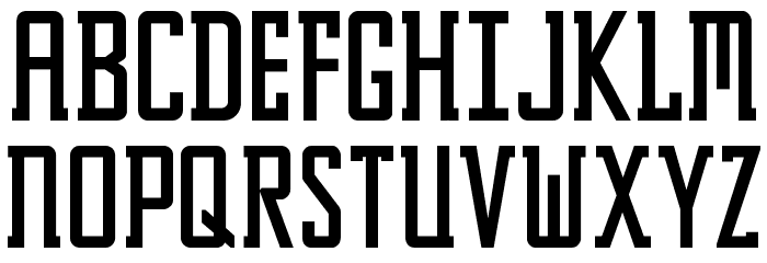 NHL Columbus Font LOWERCASE