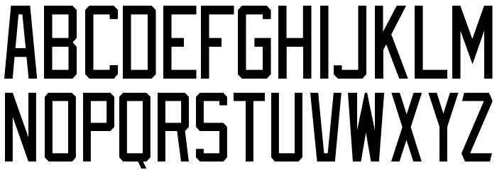 NHL Detroit Font LOWERCASE