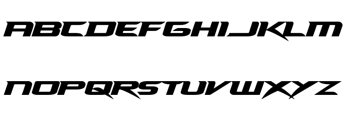 NHL Ducks Font LOWERCASE