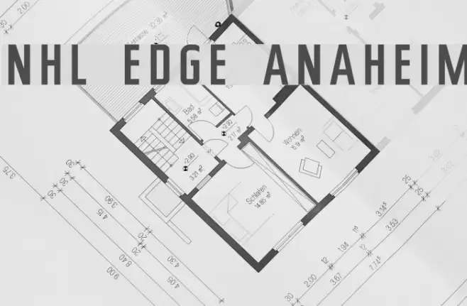 NHL Edge Anaheim Font examples