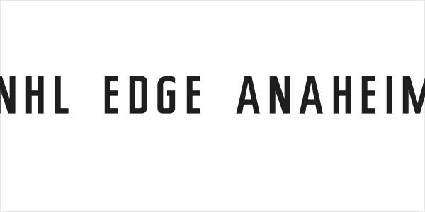 NHL Edge Anaheim Logo