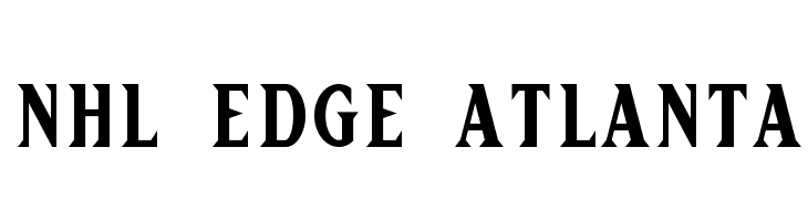 NHL Edge Atlanta  Fuentes Gratis Descargar
