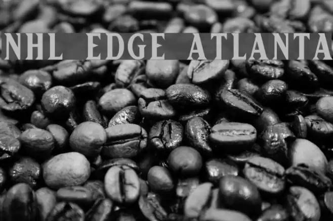 NHL Edge Atlanta フォント examples