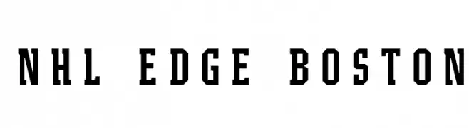 NHL Edge Boston  Descarca Fonturi Gratis