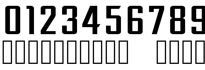 NHL Edge Buffalo Font OTHER CHARS