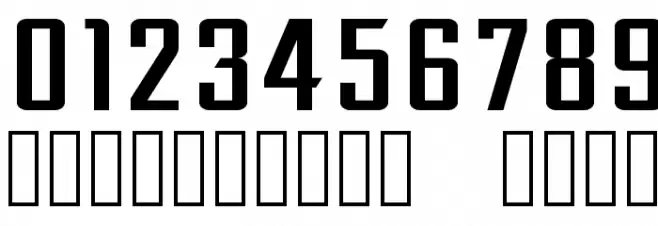 NHL Edge Buffalo Font OTHER CHARS