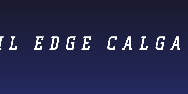 NHL Edge Calgary Social Header