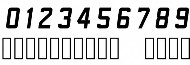 NHL Edge Carolina Font OTHER CHARS