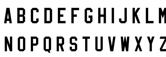 NHL Edge Chicago Font LOWERCASE