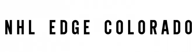NHL Edge Colorado  Frei Schriftart Herunterladen