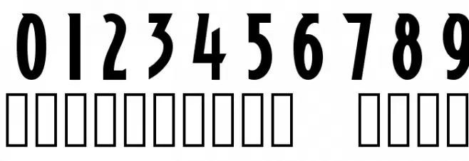 NHL Edge Colorado Font OTHER CHARS