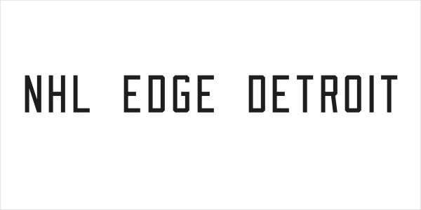 NHL Edge Detroit Logo