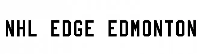 NHL Edge Edmonton  नि: शुल्क फ़ॉन्ट्स डाउनलोड