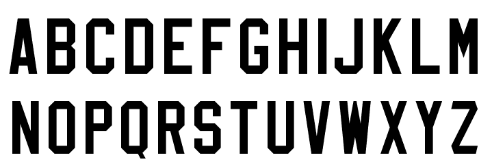 NHL Edge Edmonton Font LOWERCASE