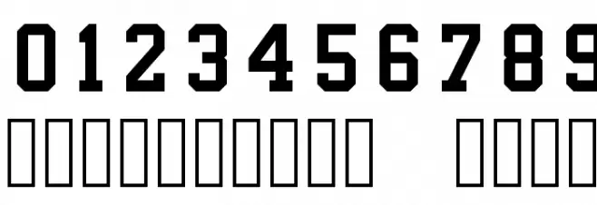 NHL Edge Florida Font OTHER CHARS