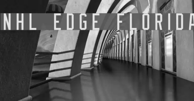 NHL Edge Florida Font examples