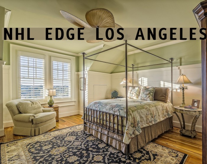 NHL Edge Los Angeles Font examples