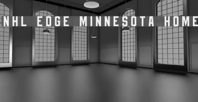 NHL Edge Minnesota Home Example 1