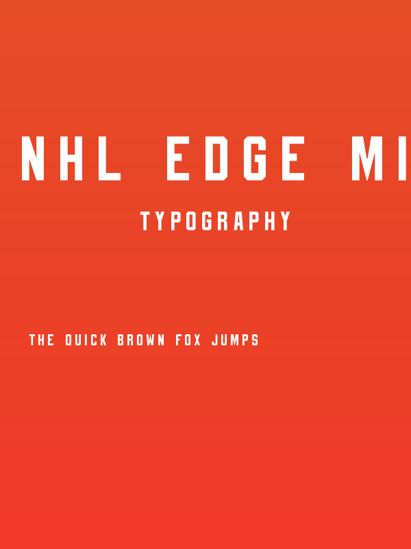 NHL Edge Minnesota Home Poster